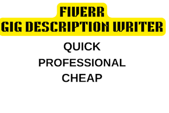write you a gig description that sells and attracts