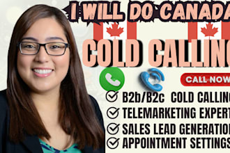 be your canada sales assiatant cold caller canada cold calling telemarketing