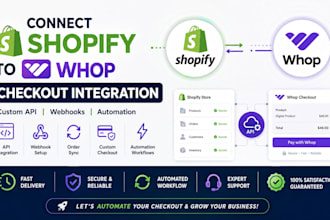 connect shopify to whop checkout sync shopify with tiktok and fix checkout issue