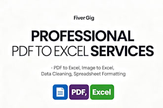convert pdf to excel and clean format your spreadsheet