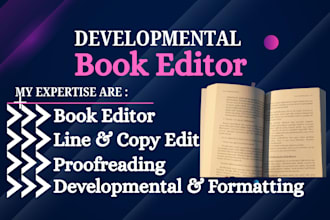 developmental book editing, line editing, proofreading, KDP formatting, memior