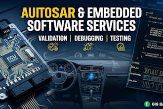 provide autosar sw code , testing and validation support