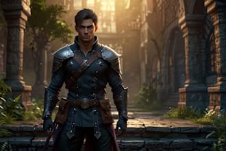 draw your original, rpg character