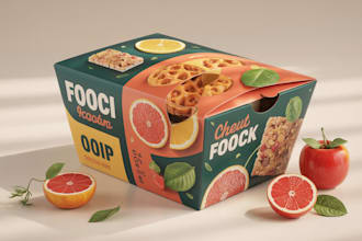 design creative box, pouch and label packaging design