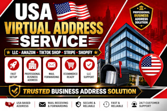 provide USA virtual address and business address service