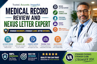 review medical records and summary documentation professionally