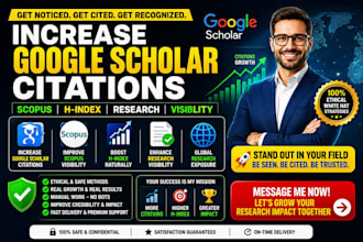 increase google scholar citations scopus h index research visibility