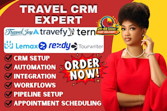 setup traveljoy travefy tern rezdy tourwriter lemax workflow for travel business
