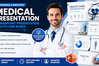 design same day medical presentation powerpoint presentation, health care slides