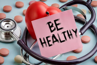 write expert medical or mental health blog posts