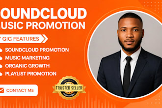 do soundcloud promotion via organic promotion for music maketing
