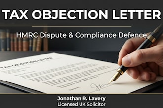 draft your UK tax dispute objection and compliance letter