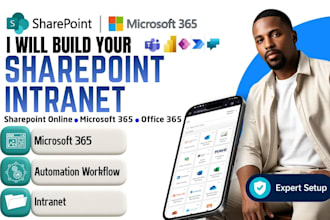 build microsoft sharepoint, power apps, power automate and powershell solution