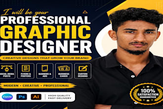 be your professional canva graphic designer