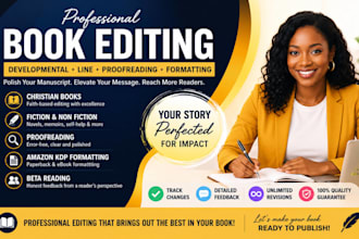 developmental book editing, line editing, memior proofreading, KDP formatting