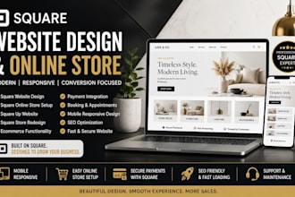 square website design square online store redesign business square up website