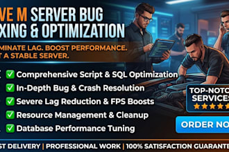 debug and fix your fivem bugs and errors on your esx and qbcore server