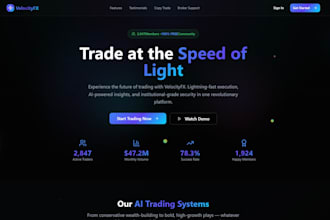create a professional business website