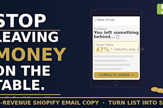 write sales ecommerce email copy to explode shopify revenue