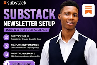 setup substack newsletter substack post substack template design