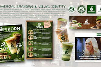 create your brand identity and social media kit