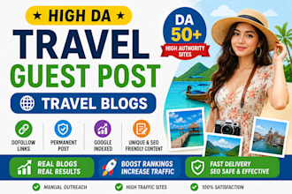 publish niche travel guest posts with backlinks