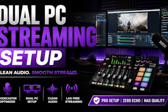 setup rodecaster pro 2 for dual PC obs streaming