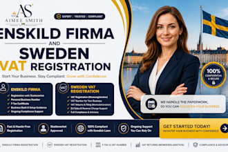 setup enskild firma and sweden vat registration