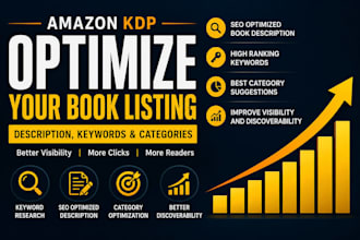 optimize your book description, keywords, and categories on amazon kdp