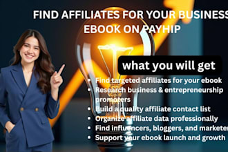 find affiliates for your business ebook on payhip