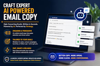 craft expert ai powered email copy
