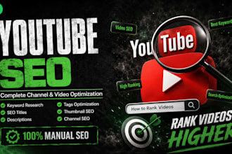 do youtube SEO to rank videos and grow organic views