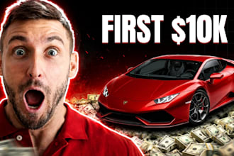 design youtube thumbnails for finance and faceless channels