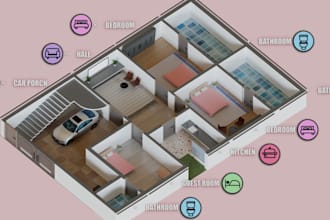 create house plans in 3d