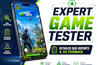 be your expert mobile game tester for android and ios with UX feedback