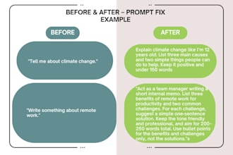 fix rough simple ai prompting