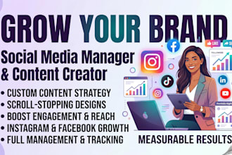 content and social media manager
