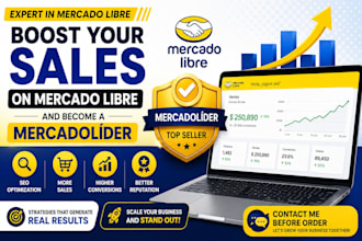 impulsar ventas en mercado libre y convertirte en mercadolíder experto