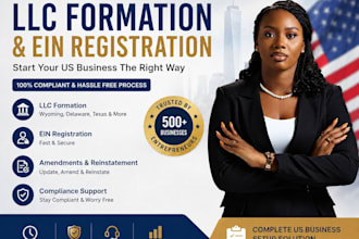 llc registration US llc formation ein number wyoming llc service