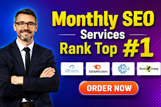 do monthly wordpress SEO service for top google ranking