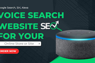 optimize voice search SEO for google, alexa, and siri