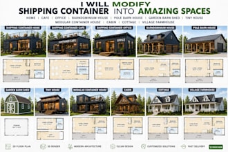 barndominium plans cabin cottage farmhouse shipping container pole modular home