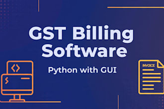 build custom gst billing software in python with gui