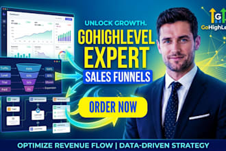 gohighlevel website expert go high level landing page ghl salesfunnel automation