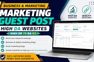 publish marketing guest posts with backlinks