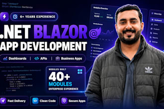 build professional dot net blazor web apps and apis