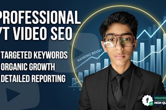 do your youtube search engine optimization like a pro