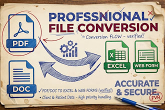 convert PDF to word, excel with great formatting and layout
