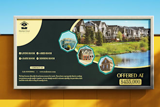 do retractable or pullup banner, yard sign, backdrop or vinyl banner