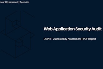 audit your website security and deliver a detailed report